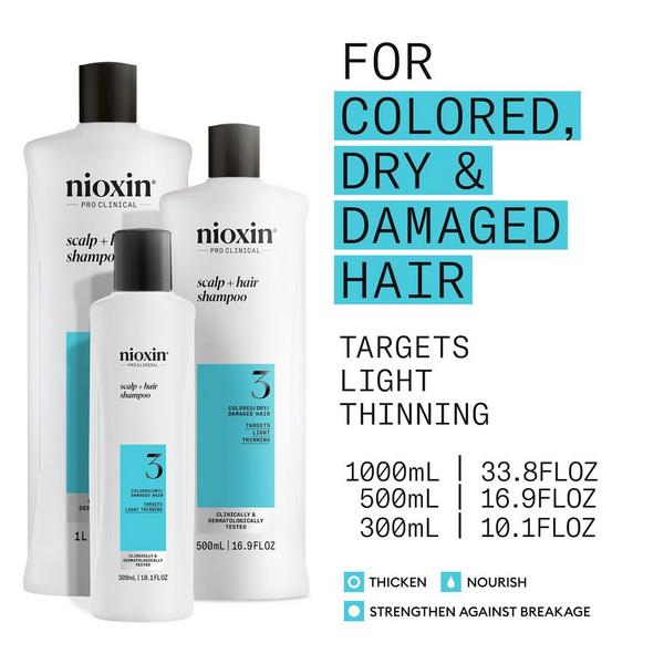 Ulta Nioxin  Scalp + Hair Thickening System 3 Shampoo