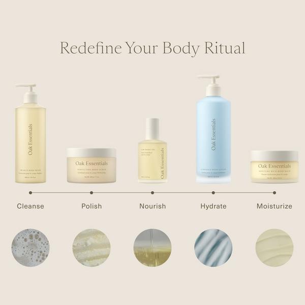 Ulta Oak Essentials  The Body Routine Set
