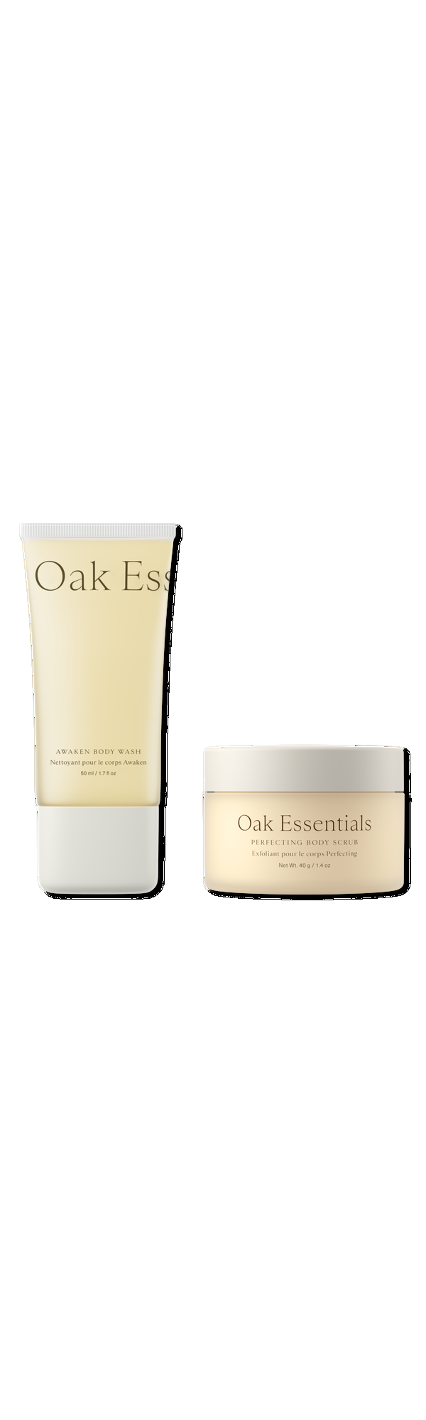 Ulta Oak Essentials  Travel Fresh Start Body Set