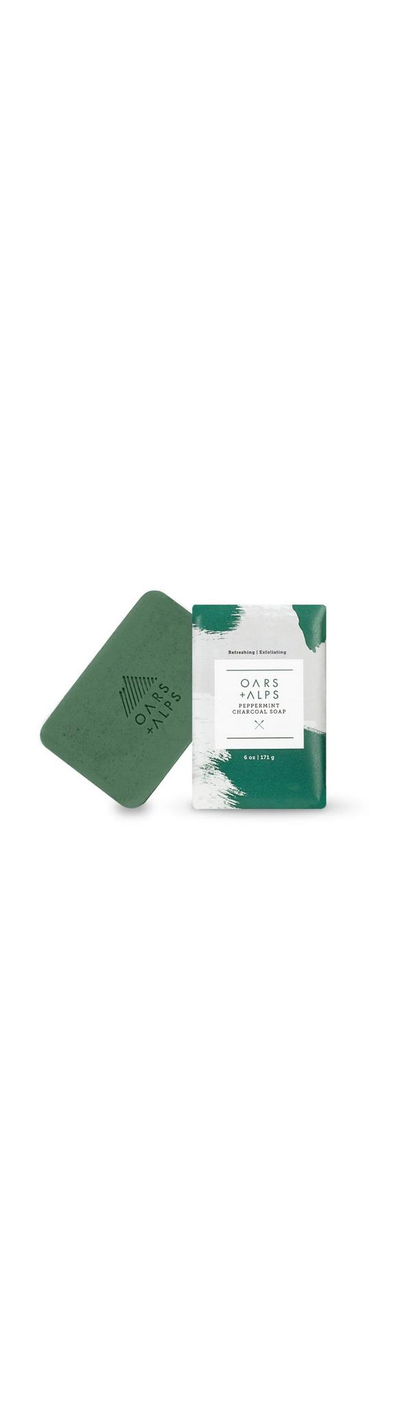 Ulta Oars + Alps  Peppermint Charcoal Bar Soap