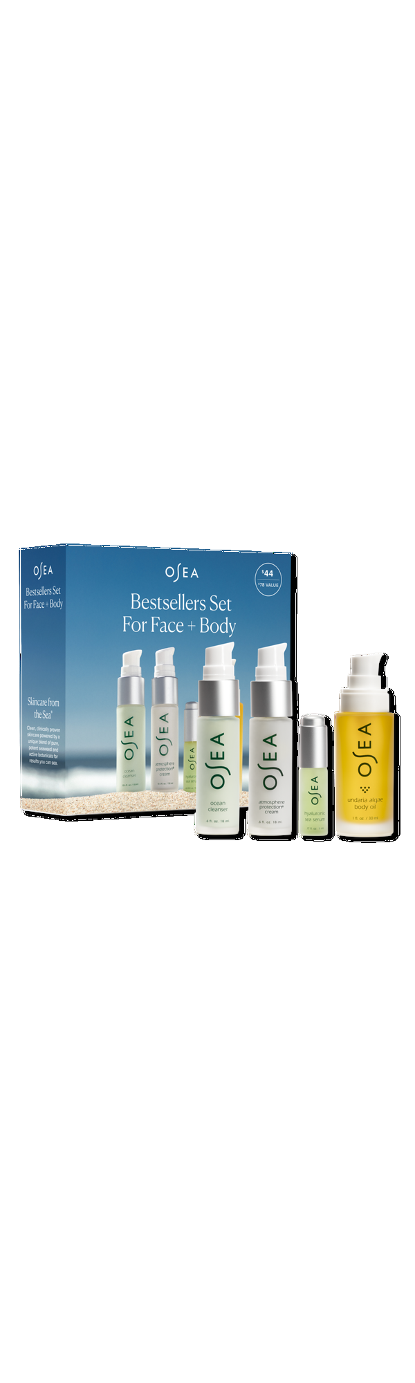 Ulta OSEA  Bestsellers Set For Face + Body