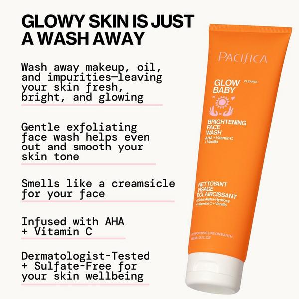 Ulta Pacifica  Glow Baby Brightening Face Wash