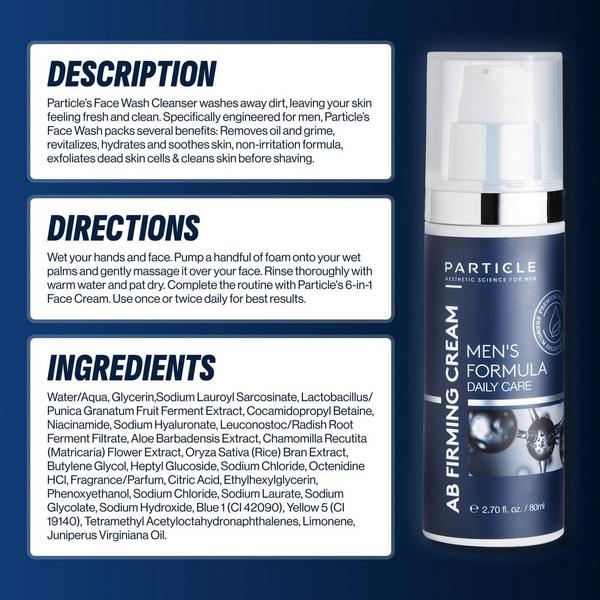 Ulta Particle For Men  Particle Face Wash For Men