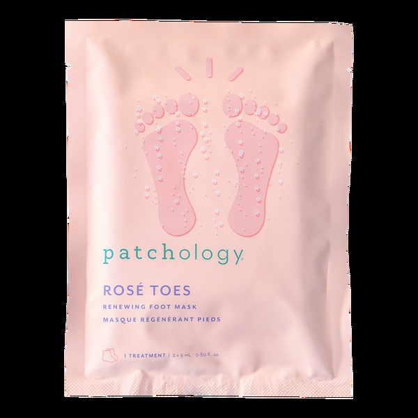 Ulta Patchology  Rosé Toes Renewing Heel & Foot Mask