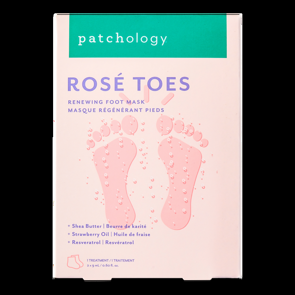 Ulta Patchology  Rosé Toes Renewing Heel & Foot Mask