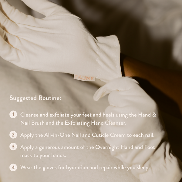 Ulta PAUME  Cotton Overnight Gloves