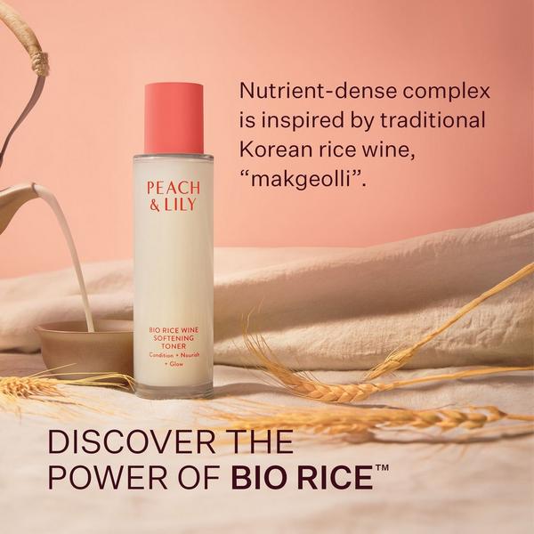 Ulta PEACH & LILY  Bio Rice Wine Softening Toner