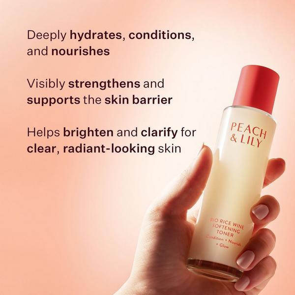 Ulta PEACH & LILY  Bio Rice Wine Softening Toner