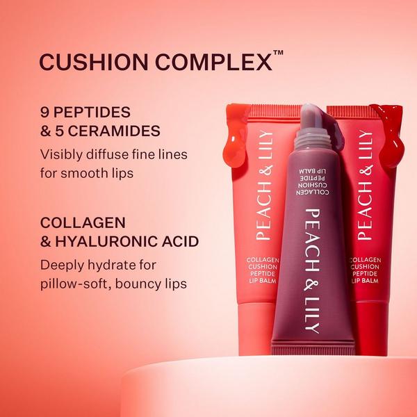 Ulta PEACH & LILY  Collagen Cushion Lip Trio