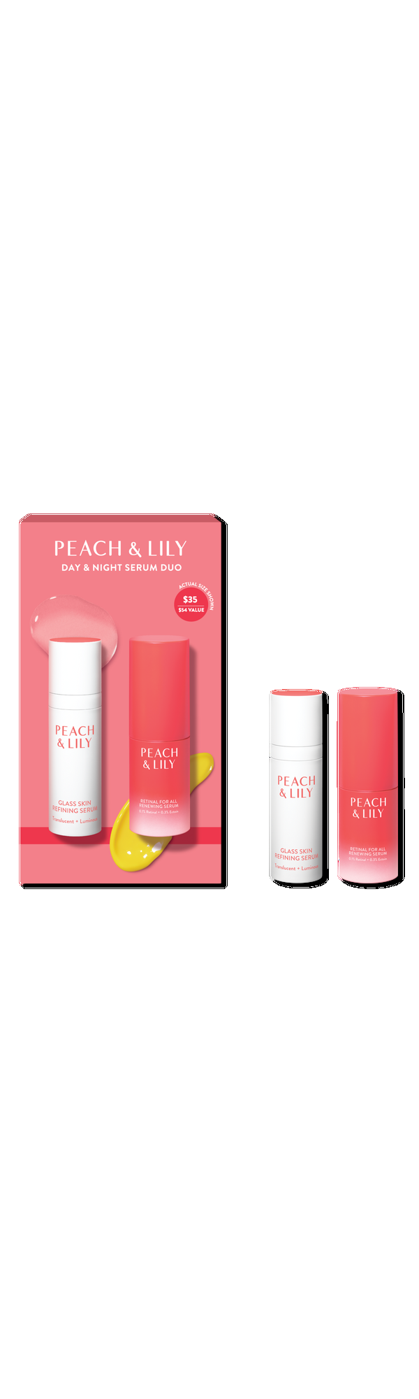 Ulta PEACH & LILY  Day & Night Serum Mini Duo