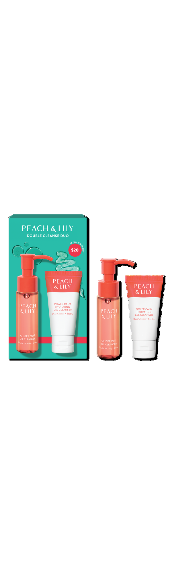 Ulta PEACH & LILY  Double Cleanse Mini Duo