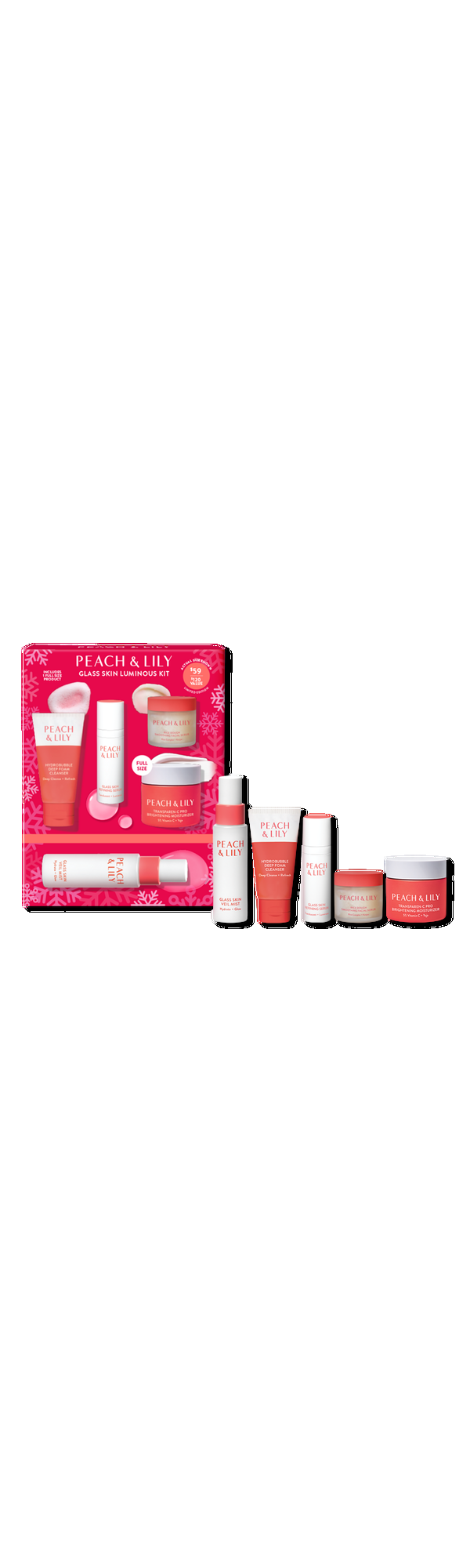 Ulta PEACH & LILY  Glass Skin Luminous Kit