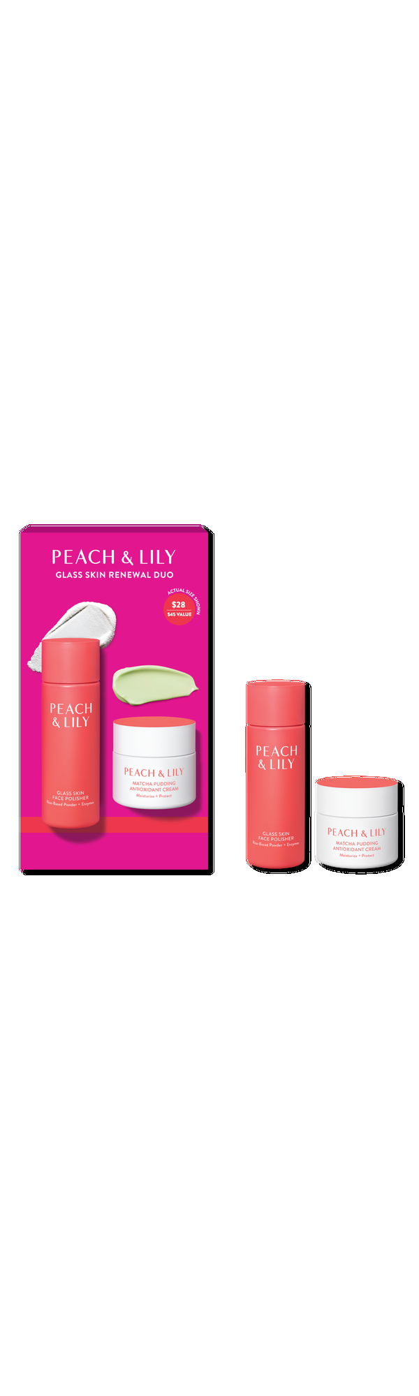 Ulta PEACH & LILY  Glass Skin Renewal Mini Duo