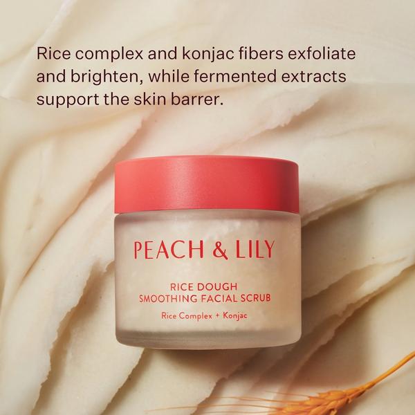 Ulta PEACH & LILY  Rice Dough Smoothing Facial Scrub
