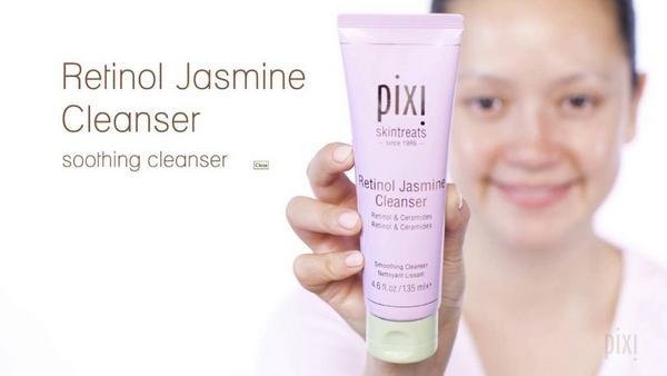 Ulta Pixi  Retinol Jasmine Smoothing Cleanser