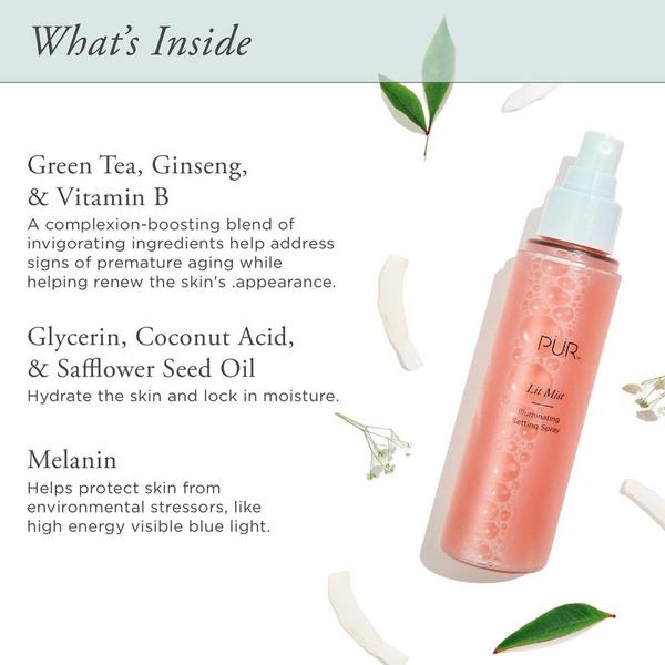 Ulta PÜR  Lit Mist Illuminating Setting Spray