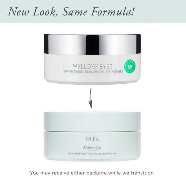 Ulta PÜR  PUR Mellow Eyes Hemp Hydrogel Eye Patches