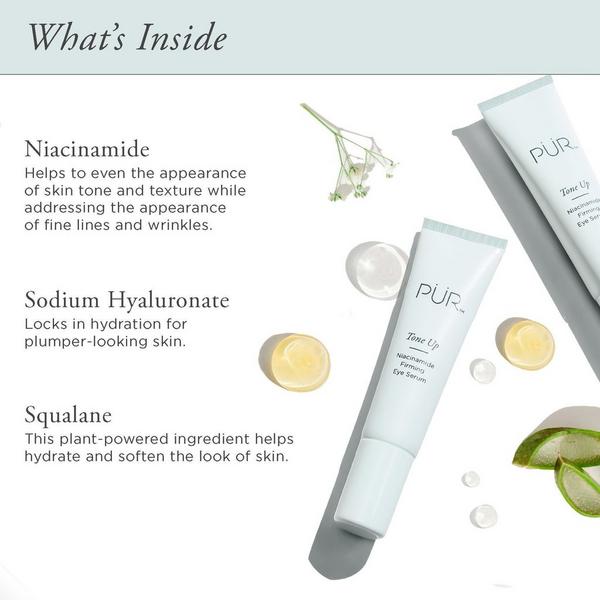 Ulta PÜR  Tone Up Niacinamide Firming Eye Serum