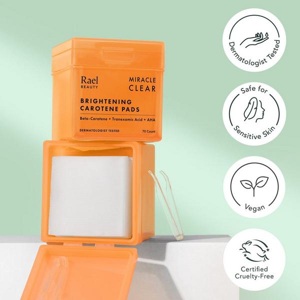 Ulta Rael  Miracle Clear Brightening Carotene Pads