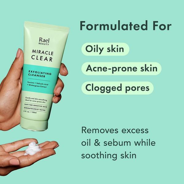 Ulta Rael  Miracle Clear Exfoliating Cleanser