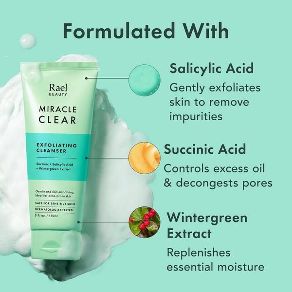 Ulta Rael  Miracle Clear Exfoliating Cleanser