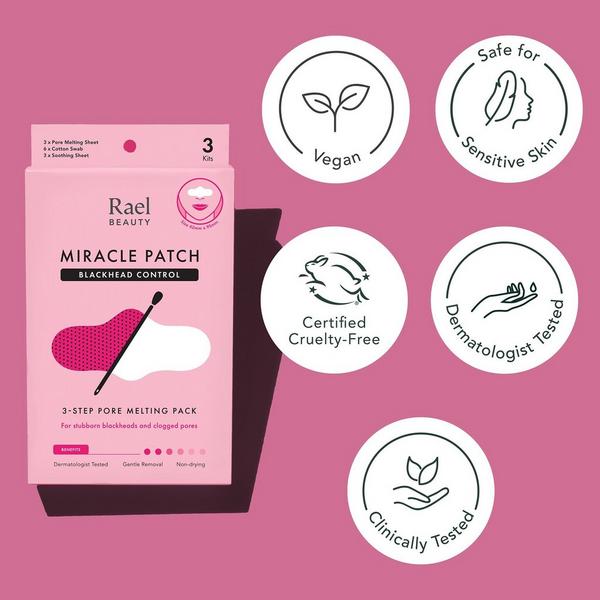 Ulta Rael  Miracle Patch 3-Step Pore Melting Pack
