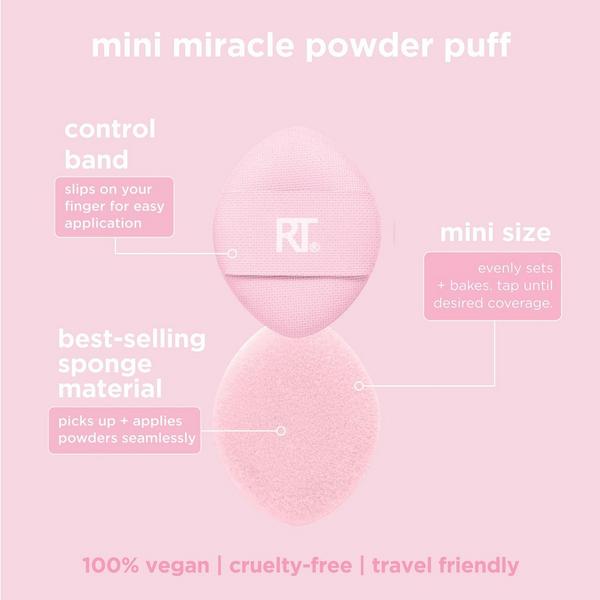 Ulta Real Techniques  Mini Miracle Powder Puff Trio