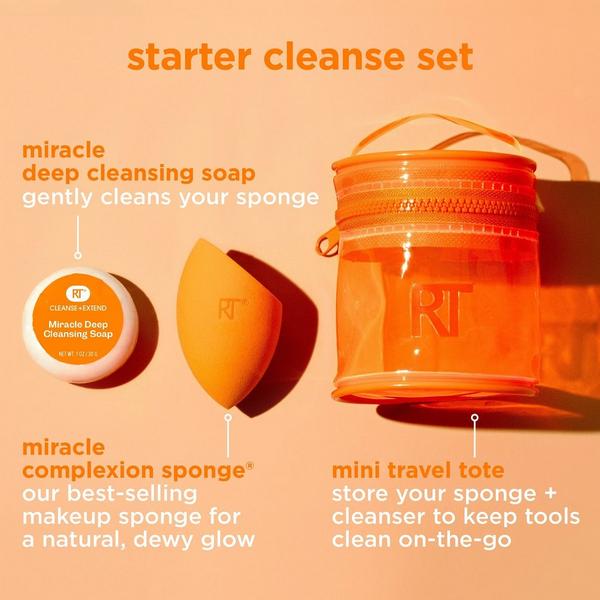 Ulta Real Techniques  Miracle Blend + Cleanse Set