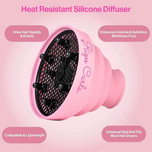 Ulta Rizos Curls  Pink Collapsible Diffuser