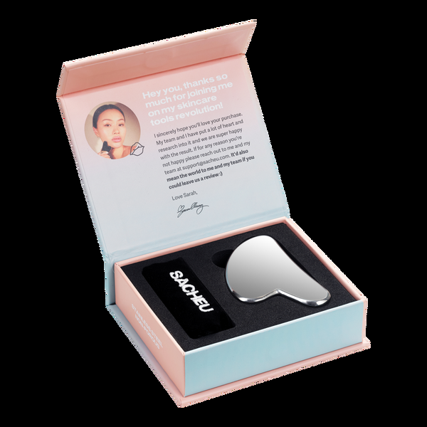 Ulta SACHEU  Stainless Steel Non-Porous Gua Sha