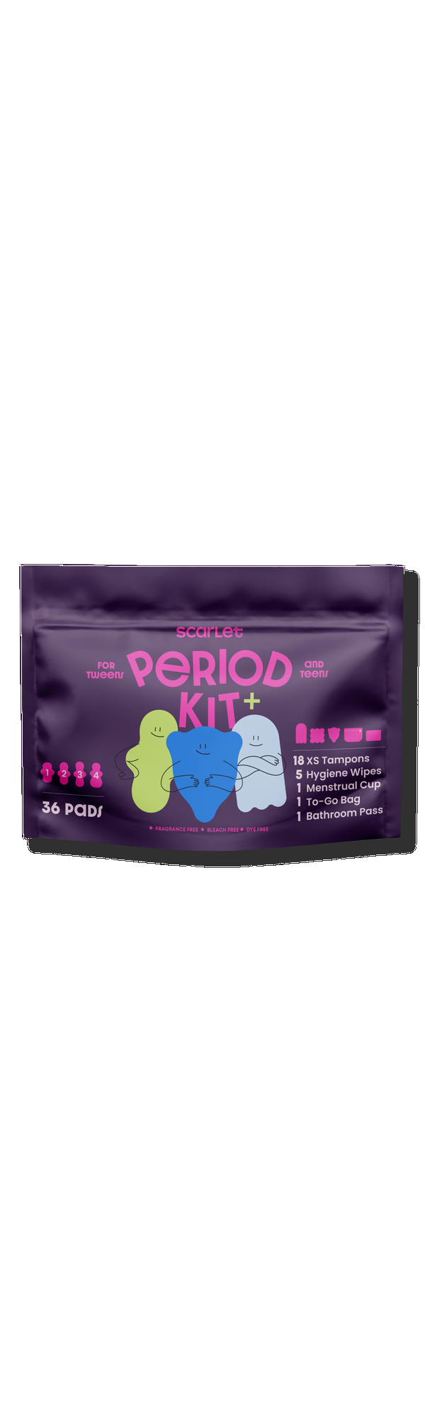 Ulta Scarlet by RedDrop  Period Kit+