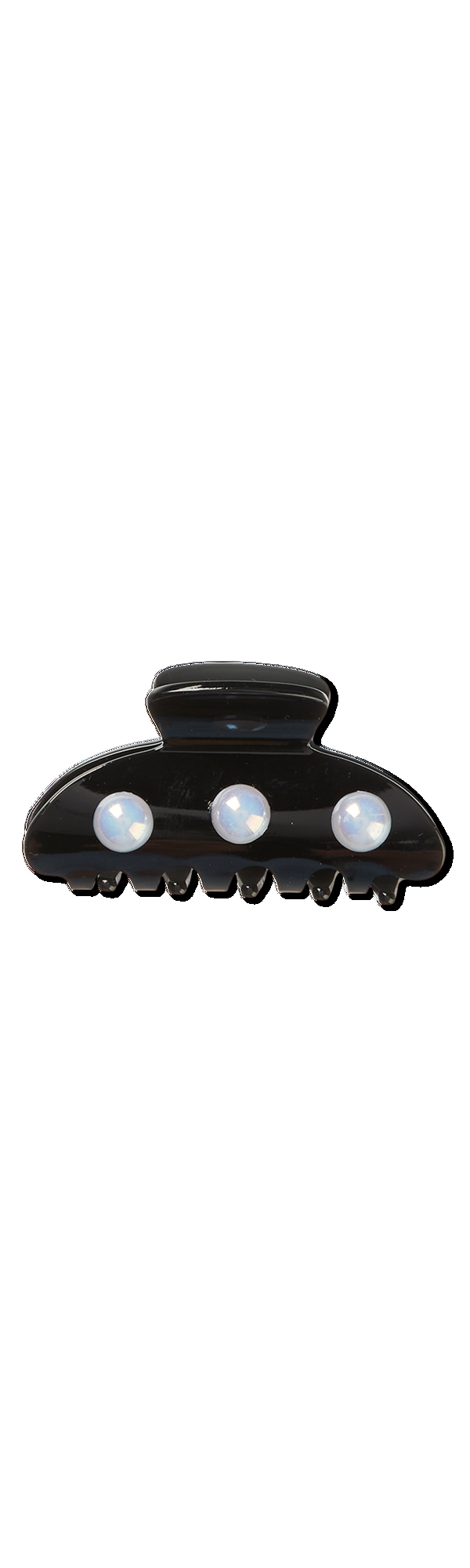 Ulta Scünci  Elite Black Claw Clip with Pearls