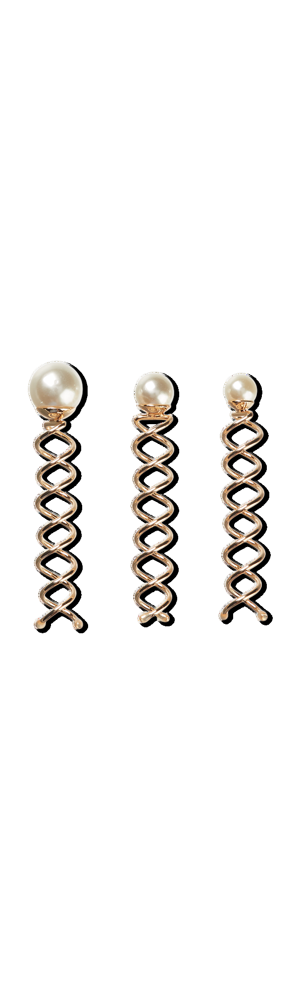 Ulta Scünci  Elite Spiral Pins with Pearl