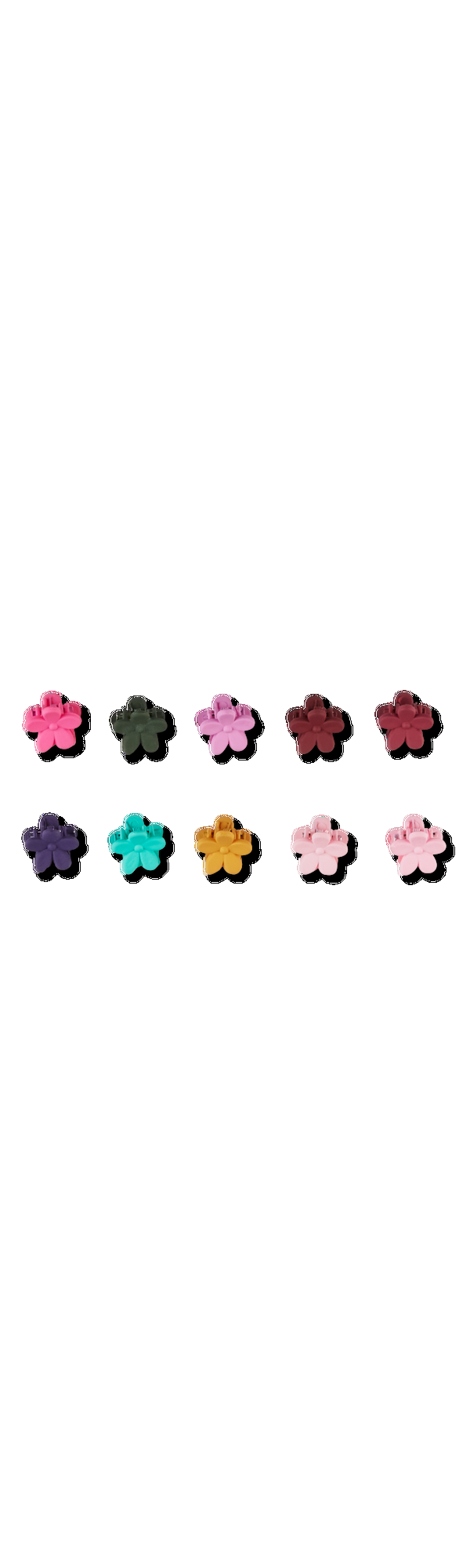 Ulta Scünci  Mini Pony Tail Flower Claw Hair Clips