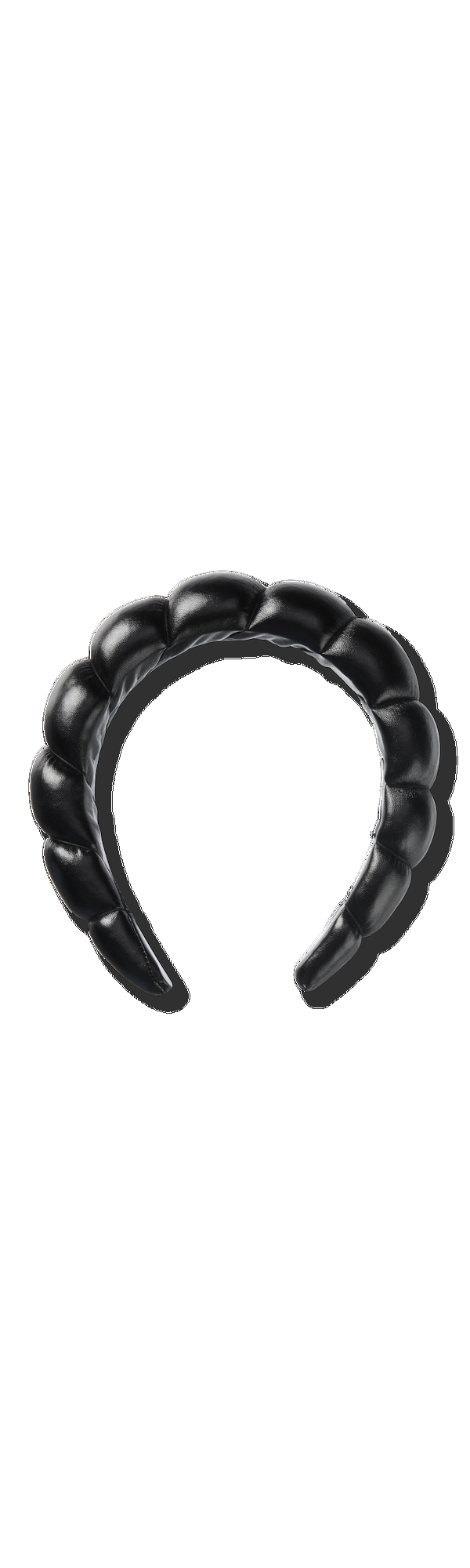 Ulta Scünci  Primp 3cm Black Headband