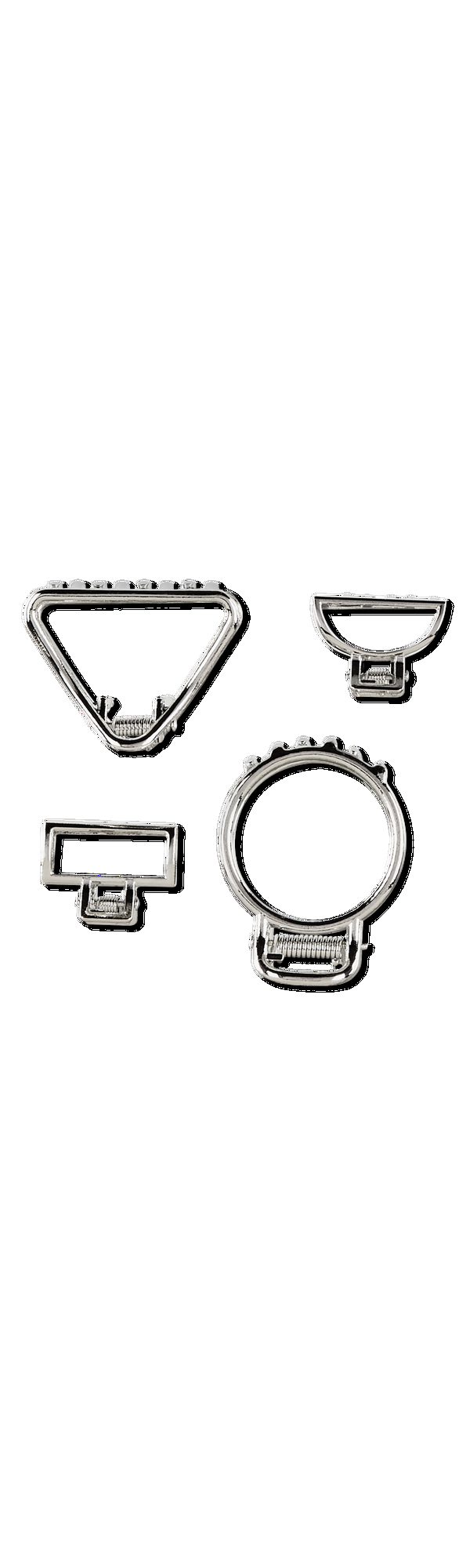 Ulta Scünci  Primp Mixed Metal Claw Clips