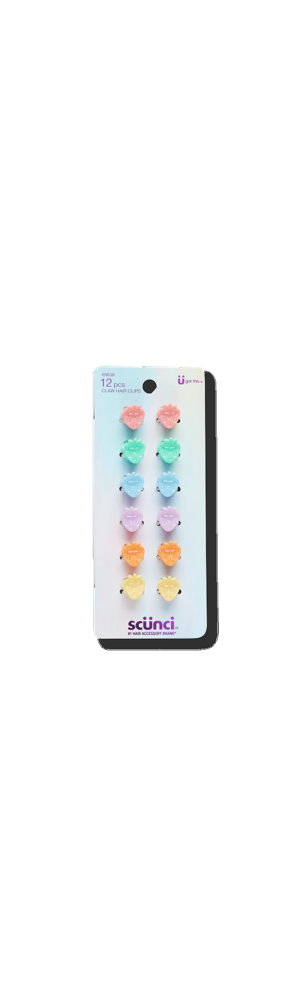 Ulta Scünci  Strawberry Mini Claw Clips