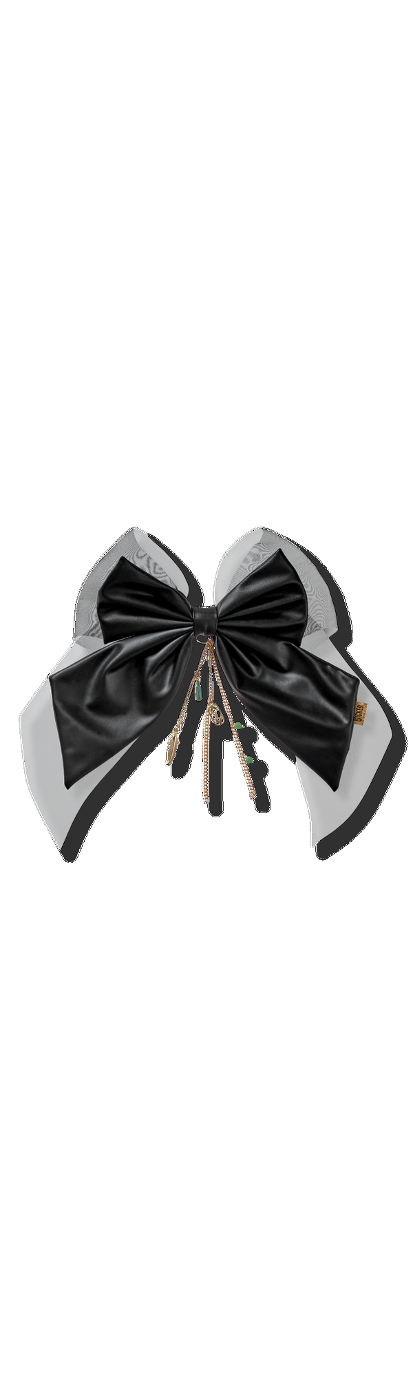 Ulta Scünci  Wicked Faux Leather Bow Barrette