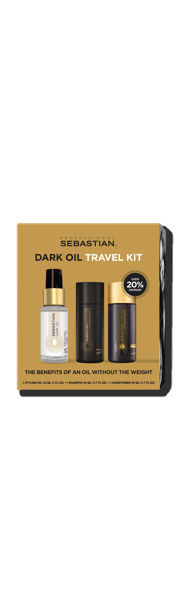 Ulta Sebastian  Dark Oil Lite Travel Kit