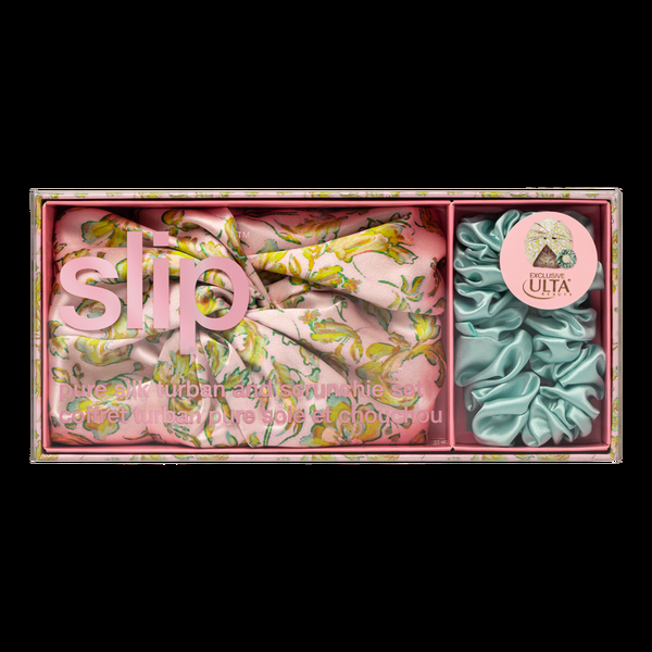 Ulta Slip  Pure Silk Turban Gift Set - Fern