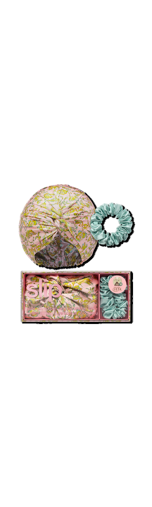 Ulta Slip  Pure Silk Turban Gift Set - Fern