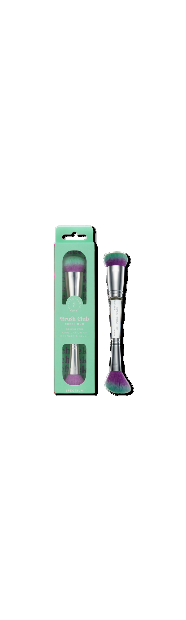 Ulta Spectrum  Brush Club Cheek Dual-Ended Brush