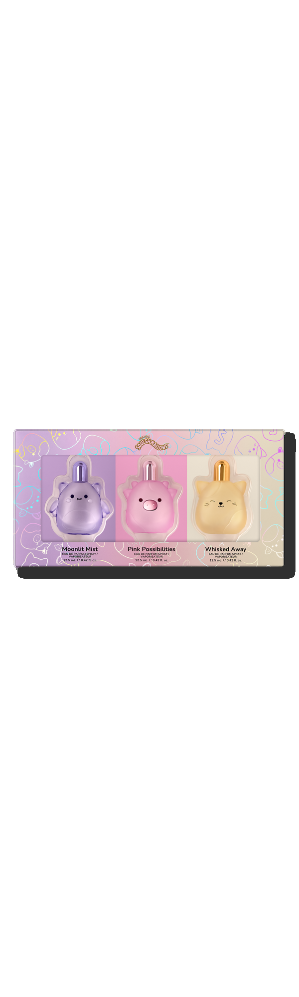 Ulta Squishmallows Fragrances  3-Piece Coffret Set