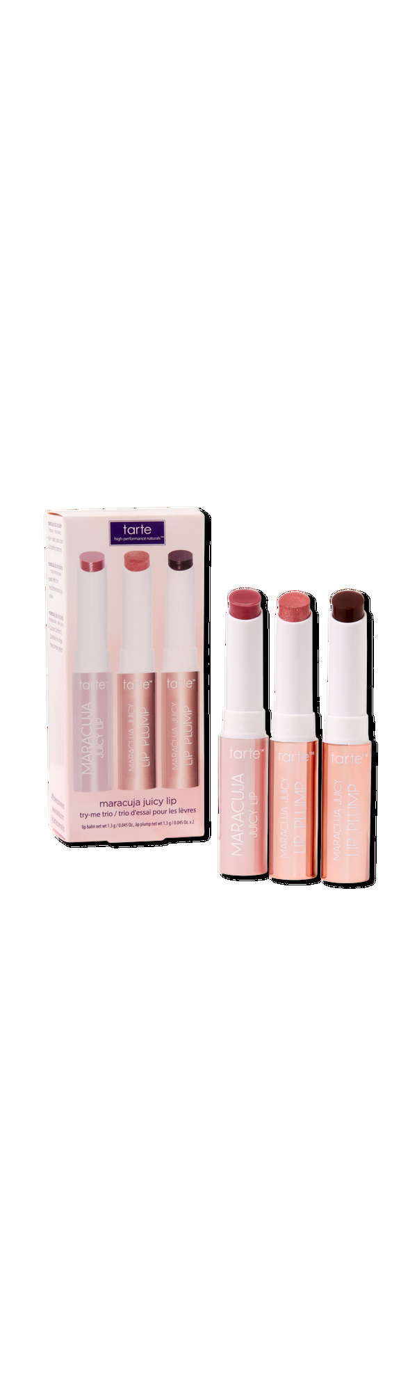 Ulta Tarte  Maracuja Juicy Lip Try-Me Trio