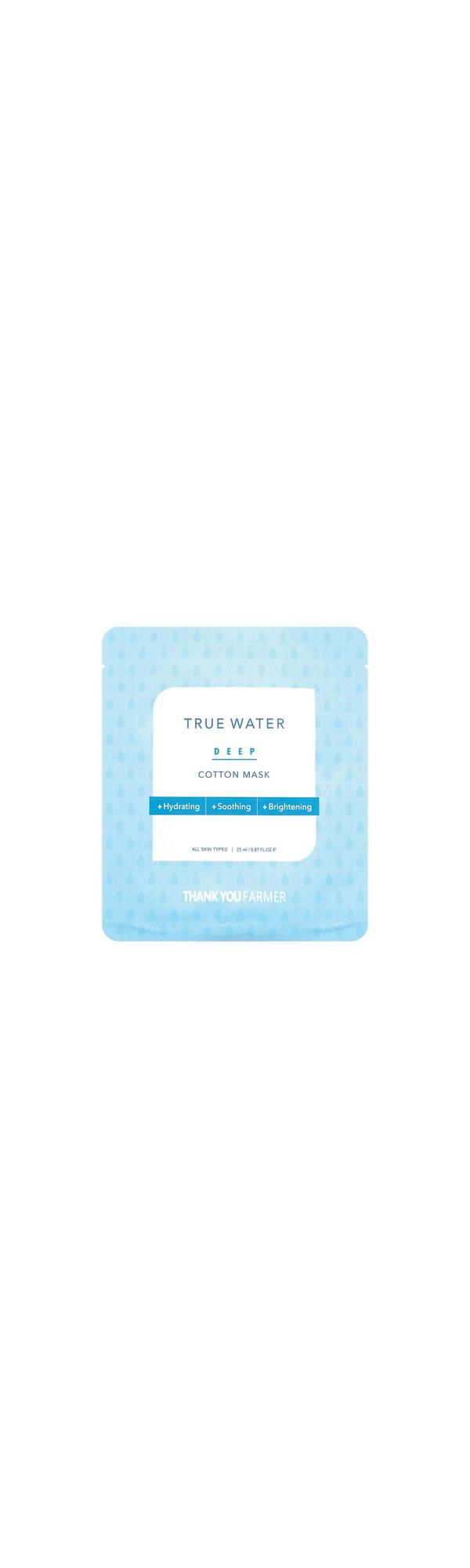 Ulta Thank You Farmer  True Water Deep Cotton Mask