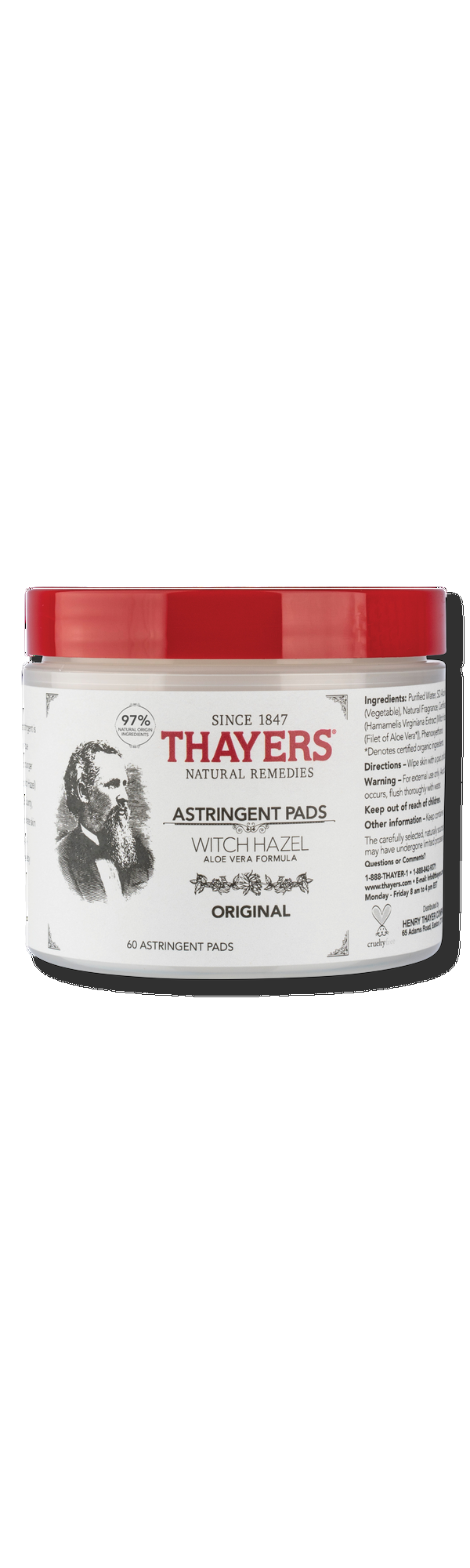 Ulta Thayers  Original Witch Hazel Astringent Pads