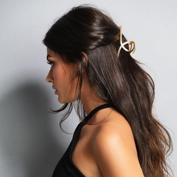 Ulta The Hair Edit  Gold French Twist Claw Clip