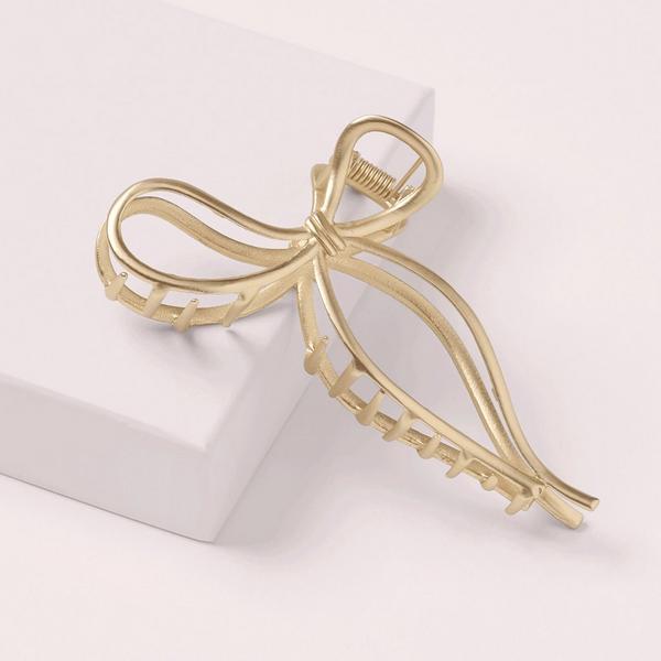 Ulta The Hair Edit  Gold Gilded Bow Claw Clip