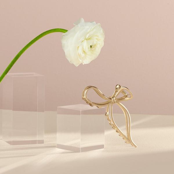 Ulta The Hair Edit  Gold Gilded Bow Claw Clip