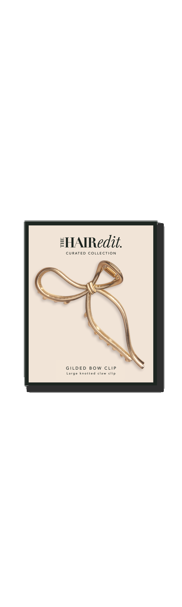 Ulta The Hair Edit  Gold Gilded Bow Claw Clip